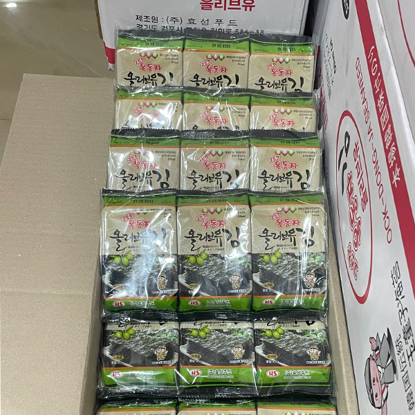 Lá Kim Ăn Liền Hàn Quốc