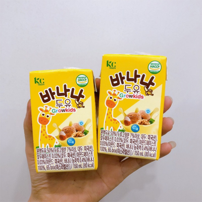 Sữa Hạt Vị Chuối Growkids 150ml